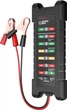 Тестер для акумуляторних батарей Voltronic BM-410 + крокодили, 12V/24V, LED (YT22735) - зображення 2