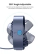 Портативный мини-вентилятор Topk K50 USB charging 360° rotating Gray - изображение 3