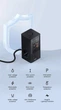 Мережевий адаптер Baseus 6в1 PowerCombo Tower PowerStrip 2AC+2USB+2Type-C 100W - зображення 8