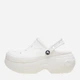 Женские кроксы Crocs Bella Clog 210062-100 37-38 (M5/W7) 23 см Белые (1962657631534) - изображение 4