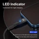 Магнитный кабель Uslion 2в1 Type-C-Type-C + Usb-a-Type-c PD 60w 1м Fast Charge Black - изображение 2