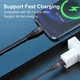 Магнитный кабель Uslion 2в1 Type-C-Type-C + Usb-a-Type-c PD 60w 1м Fast Charge Black - изображение 4