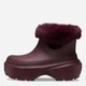 Женские зимние резиновые сапоги низкие Crocs Stomp Lined Boot 208718-6WD 37-38 (M5/W7) 23 см Бордовые (1962654290048) - изображение 4