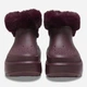 Женские зимние резиновые сапоги низкие Crocs Stomp Lined Boot 208718-6WD 37-38 (M5/W7) 23 см Бордовые (1962654290048) - изображение 6
