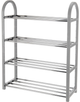 Stojak na buty Storage solutions 4 poziomy 50x19x65 cm Szary (8711295238314) - obraz 1