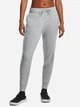 Спортивные штаны на флисе женские Under Armour UA Rival Fleece Jogger 1379438-012 L Серые (196883857708) - изображение 1