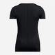 Спортивная футболка для фитнеса женская Under Armour Tech Mesh Ss 1328964-002 XS Черная (197777066091) - изображение 4