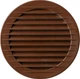 Вентиляционная решетка AIRROXY AOzSb 80 Brown (02-214) - изображение 1