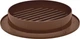 Вентиляционная решетка AIRROXY AOzSb 80 Brown (02-214) - изображение 2