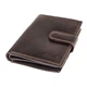 Мужской кожаный кошелек Ashwood 1246 VT Brown (Коричневый) - изображение 9