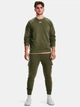 Свитшот на флисе мужской Under Armour Ua Rival Fleece Crew 1379755-390 L Оливковый (196884156879) - изображение 3