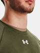 Свитшот на флисе мужской Under Armour Ua Rival Fleece Crew 1379755-390 L Оливковый (196884156879) - изображение 4