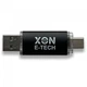 Флеш-накопитель XON FlashDrive DuoConnect 128GB (USB 3.0 + USB Type-C) Черный (FX3DX128MB 7577) - изображение 2