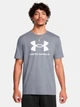 Футболка мужская Under Armour Ua Sportstyle Logo Update Ss 1382911-036 2XL Серая (197777779854) - изображение 1