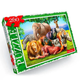 Пазл "Животные Африки" Danko Toys C260-13-07, 260 эл. - изображение 1