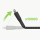 Дата кабель USB 2.0 AM to Lightning 1.0m Belkin (CAA002BT1MBK)[17103] - изображение 3
