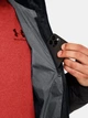 Пуховик зимний короткий мужской Under Armour Legend Down Hooded Jacket 1385837-001 L Черный (196886535849) - изображение 4