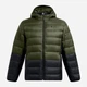 Пуховик зимний короткий мужской Under Armour Legend Down Hooded Jacket 1385837-390 XL Оливковый (196886533265) - изображение 6