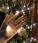 Гирлянда роса Конский хвост, 20 нитей по 2м, 400 LED, от USB, 8 режимов, Теплый белый - изображение 3