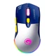 Ігрова комп'ютерна миша MARVO M803W BK |2.4G/Type-C, 800-4800dpi| бездротове RGB підсвічування white-blue - зображення 1