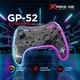 Бездротовий джойстик геймпад XTRIKE ME GP-52 Bluetooth Gamepad (Android/IOS/PS/Switch/PC) RGB 800mAh Black - зображення 2