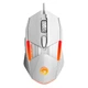 Игровая компьютерная мышь проводная программируемая USB с RGB подсветкой MARVO M291 WH |1000-6400dpi| - изображение 1