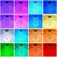 Настольная светодиодная кристаллическая лампа RIAS Rose Diamond RGB с пультом (3_04418) - изображение 7