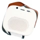 Портативная Bluetooth колонка K1 караоке + беспроводной микрофон 5W White (3_04412) - изображение 2