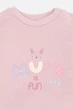 Костюм з штанами для дівчинки Iggy пудровий 74 ЦБ-00257982 - изображение 2