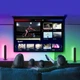 Светодиодный настольный светильник-лампа RGB для световой музыки с пультом управления, Черный - изображение 2