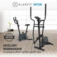 Кросс-тренажер Klarfit Myon Cross 12кг SilentBelt (10032971) - изображение 2