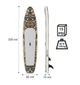 Sup board / Надувная доска для гребли Capital Sports Kipu Allrounder 330 Cruiser Tiki (10040172) - изображение 3