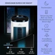 Охолодувач-вентилятор Klarstein IceWind Plus Smart 4-in-1 білий (10040209) - зображення 5