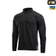 Тактическая кофта M-Tac Delta Fleece Black черная XS - изображение 1