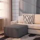 Пуф-матрац IKEA VITHÄLL 105.654.18 жорсткий/Віссле сірий, 80х200 см - зображення 4