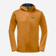 Kurtka wiatrówka męska z kapturem Jack Wolfskin Bornberg Hoody M 1307471_M0043 3XL Pomarańczowa (4064886339537) - obraz 1