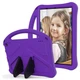 Детский чехол New Kids Case на планшет Amazon Fire HD 10 (10.1") 2021 / фиолетовый - изображение 1
