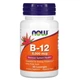 Витамины и минералы NOW Vitamin B12 5000 mcg, 60 леденцов - изображение 1
