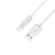 USB Cable Hoco X1 Rapid Lightning 2.1A White 1m - зображення 1