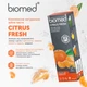 Зубная паста BioMed Citrus Fresh Антибактериальная для свежести дыхания и укрепления эмали 100 г (3800023406837) - изображение 8