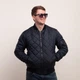 Мужская куртка весенняя большого размера UF-Fashion Бомбер – DTM 54 темно-синий - изображение 2