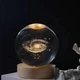 Декоративный 3D ночник хрустальный шар Галактика - изображение 3