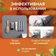 Клейка стрічка багаторазова двостороння нано-стрічка прозора двосторонній скотч 5 м (980728222) - зображення 5