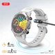 Смарт-годинник XO J7 AMOLED Smart Sports Talking Watch |BT Call, Track, HeartRate, IP68 Круглі Сріблястий - изображение 3