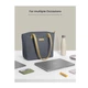 Сумка Tomtoc Versatile-T23 Laptop Tote Bag Grayish Blue 16 Inch/18L (T23L1B1) - изображение 6
