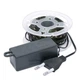 Світлодіодна гірлянда нитка "Роса" на котушці, 100м, 220V, 1000 LED, 8 режимів, зелений провід, IP44, Теплий білий - зображення 2