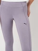 Спортивные леггинсы для бега и тренировок женские Puma Studio Foundation 7/8 Tight 52484730 L Сиреневые (4067981189052) - изображение 4