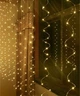 Гирлянда штора "Роса", 3x2м, 400 LED, от USB, 8 режимов + статический, IP44, Теплый белый - изображение 8