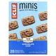 Поживні батончики Clif Bar, Minis, Snack-Size Energy Bar, Chocolate Chip, 20 Bars, 0.99 oz (28 g) Each (11982372) - зображення 1