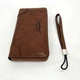 Кошелек кожаный мужской Baellerry leather brown, кошелек мужской для карточек. Цвет: коричневый - изображение 2